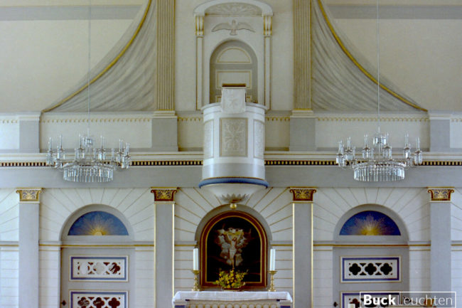 30__8_111-12__leuchter_klassizismus_kirche_in_hachmuhlen_d_ca._120cm,_h_ca._50_cm,_12_x_e14_led_messing_feuerverzinnt