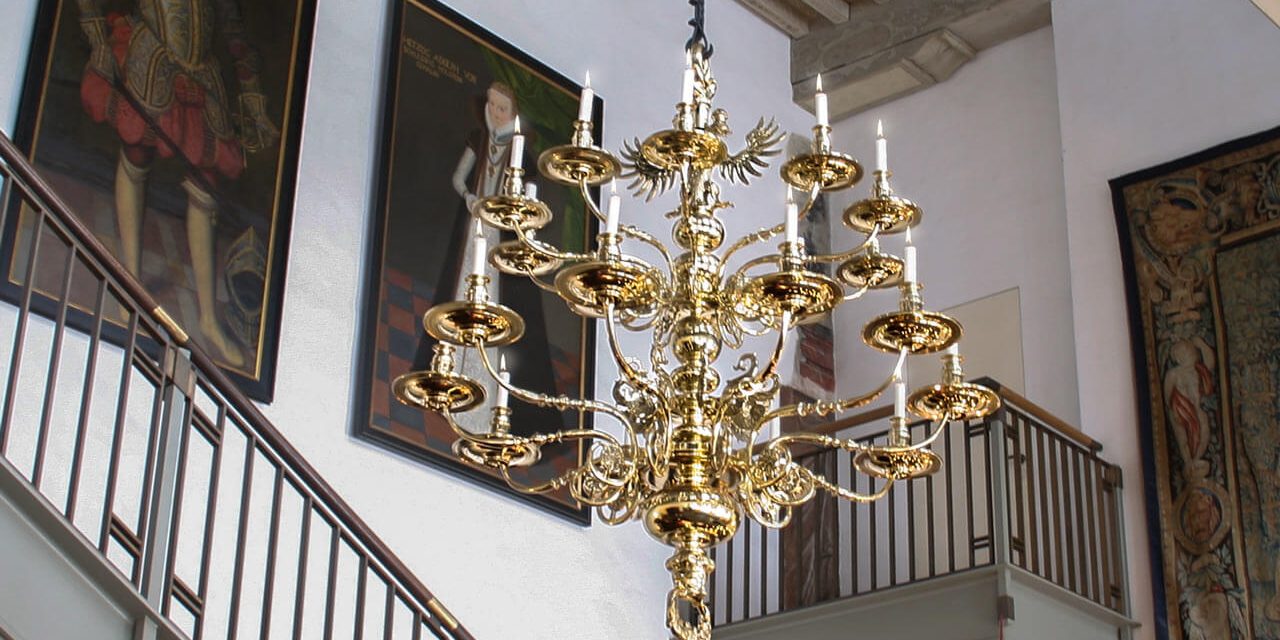 Renaissanceleuchter, Schloss Reinbek